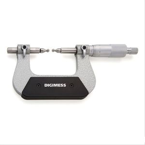 Micrômetro externo - medir diâmetro primitivo engrenagens 0-25mm - digimess - 113.160