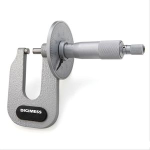 Micrômetro externo - disco medição chapas ponta esférica 0-15mm-digimess - 113.064C