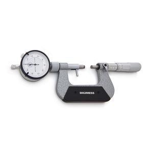 Micrômetro externo - com relógio comparador 50-75mm-digimess - 110.298A