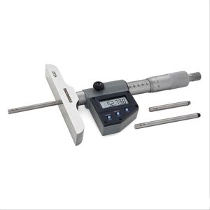 Micrômetro digital profundidade - intercambiável fix. Bucha - base101,5mm cap.0-200 - Digimess - 110.514