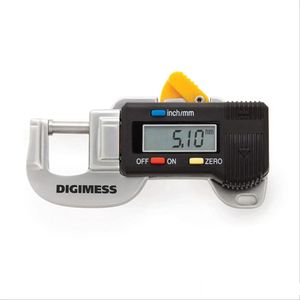 Medidor de espessura dig tipo horizontal 0-12mm - digimess - 130.407