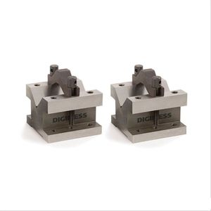 Blocos em v com grampos 105x105x78 - digimess - 310.004