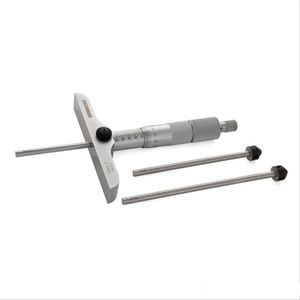 Micrômetro profundidade - hastes intercambiáveis fix rosca base63mm 0-150  - digimess