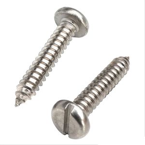 Parafuso auto-atarraxante panela fenda inox 304 - 6.3 X 16