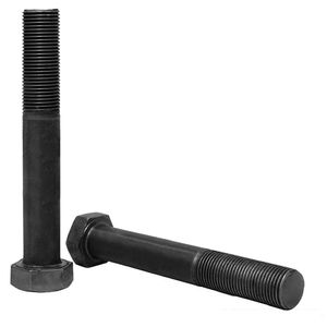 Parafuso sextavado rosca parcial classe 10.9 - M20-2,50 x 170 ma enegrecido