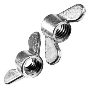 Porca borboleta zamack "l" 1/4 spg