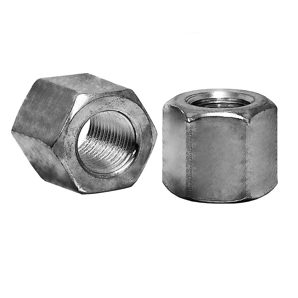 Porca sextavada dupla g.2 - 9/16-18 Unc - polida