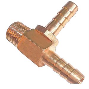 Emendas tee 2 saidas 1/4 escama / rosca npt 1/4"