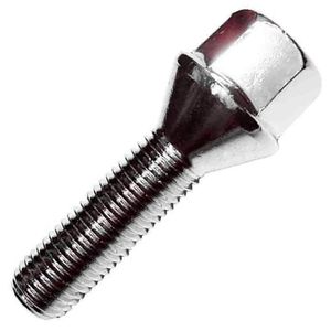 Parafuso de roda fiat cromado - palio m 12-1.25 X 31