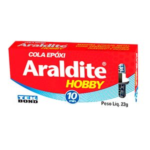 Cola araldite rápido 10 minutos - 23 gramas