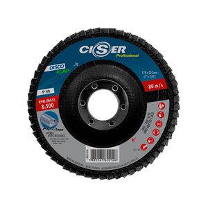 Flap Disco Curvo 7" G-40 Costado Fibra - CISER