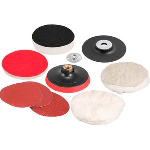 Jogo de discos para lixamento, polimento e acabamento 4.1/2 - Vonder