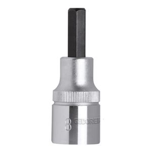 Soquete allen curto - 7 mm  / enc. 1/2" / Ref.  3300361 Gedore RED