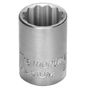 Soquete estriado 21 mm  - enc. 3/8" 44818/121 Tramontino pro