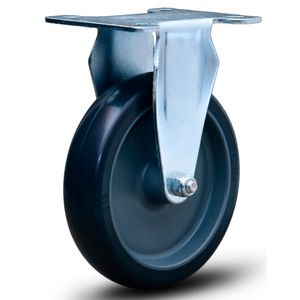 Rodizio fixo com placa 3" flp 312bp - colson