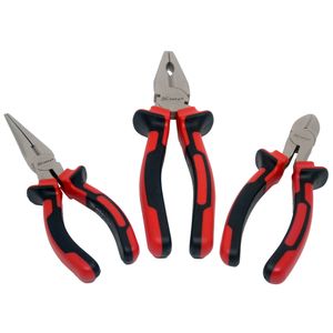 Kit 3 Peças Alicate Universal , Corte e Bico Niquelado MTX