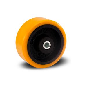 Roda de Ferro e PU com bucha de Nylon 3" R312PFFP 200 Kg - Colson