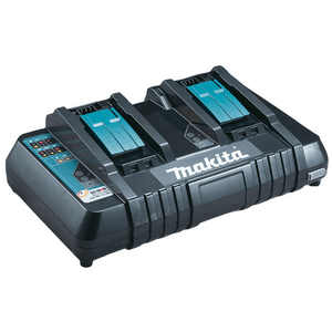Carregador para 2 baterias simultâneas 14.4V-18v dc18rd 220 volts - makita