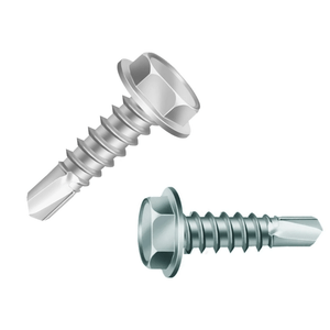 Parafuso brocante sextavado  4.2 X 13 zincado