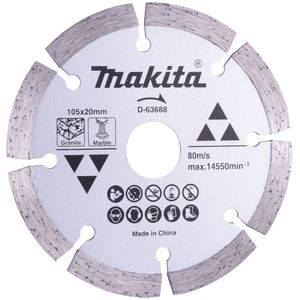 Disco diamantado segmentado granito / marmore D-63688 - Makita