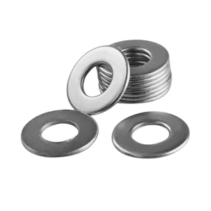 Arruela lisa inox 304  -  3/8