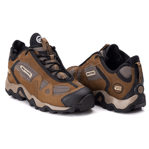 Sapato De Segurança Adventure Em Couro Estorage Potting Soil - CA 40377 - Estival