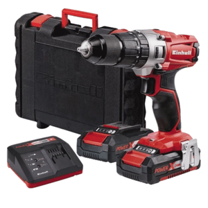 Parafusadeira e Furadeira com Impacto Bateria de 18v TE-CD 18-2 - EINHELL