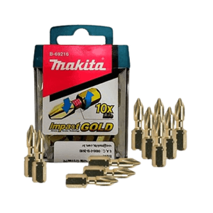 Bits Torção PHS PH2 x 25 B-69216 Impact Gold - Makita
