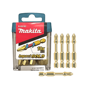 Bits Torção PHS PH2 x 50 B-69185 Impact Gold - MAKITA