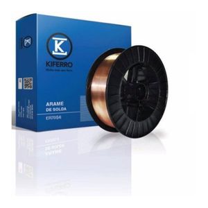 Arame mig ER70 S-6 0.8 mm rolo com 15 kg - KIFERRO