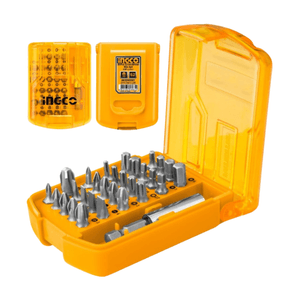 Conjunto de Bits C/Estojo 30 Peças AKSD08301 - INGCO