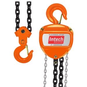 Talha de corrente Lift 520 - 2 toneladas - 5 metros - INTECH MACHINE