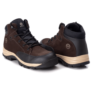 Bota De Segurança Em Couro Ocean Trail Dark Brown - CA 40376- Estival