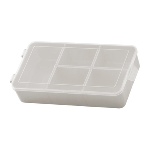 Box Organizador 5 divisórias Creme tamanho P - Paramount