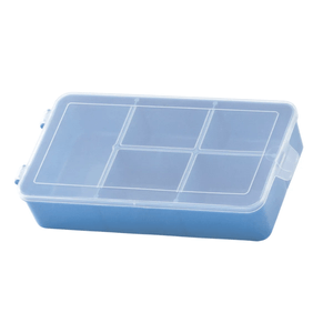 Box Organizador 5 divisórias Azul tamanho P - Paramount