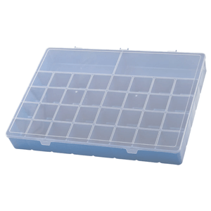 Box Organizador 34 divisórias Azul tamanho PLUS - Paramount