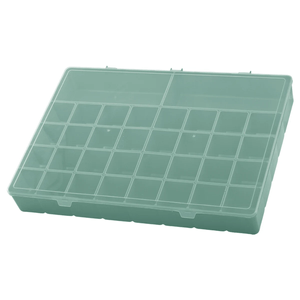 Box Organizador 34 divisórias Verde tamanho PLUS - Paramount
