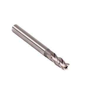 Fresa de Topo 6mm 4 cortes Aço Rápido HSS DIN844 - Dormer