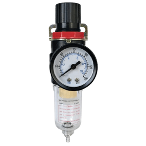 Filtro de ar com regulador de pressão 1/4" 140PSI  - SIGMA