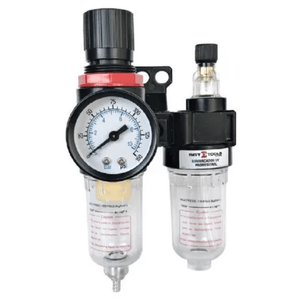 Filtro de ar com regulador e lubrificador 1/4" 140PSI - SIGMA