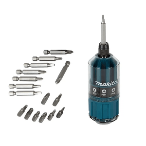 Estojo de Bits e Chave Manual com 18 Peças B-28896 - Makita