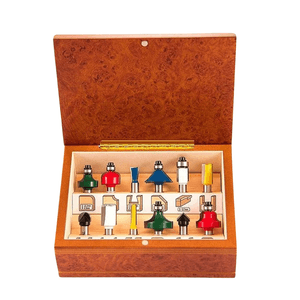 Jogo de Fresas 6mm para Madeira com 12 peças A-87921 - Makita