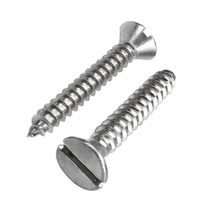 Parafuso auto-atarraxante chata fenda inox 304 - 2.9 X 9.5