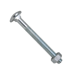 Parafuso francês com porca - 5/16-18 x 3 unc zincado