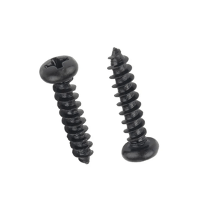 Parafuso auto-atarraxante panela phillips - 6.3 X 22 zincado preto