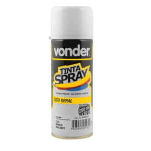 Spray Branco Brilhante 200ml/110g - Vonder