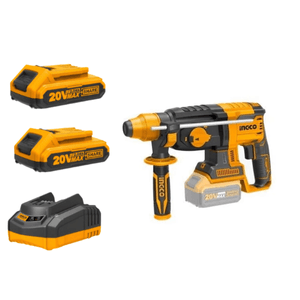 Martelete Rotativo á Bateria 12V CRHLI20228 + 2 Baterias + 1 Carregador - Ingco