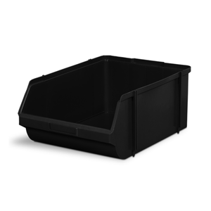 Gaveta Plástica BIN Organizadora para Estante N.9 Preto