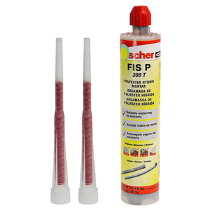 Chumbador Bucha Química Fis P 300 T - Fischer