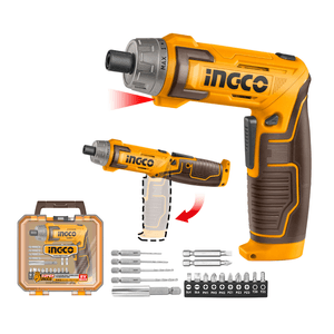 Parafusadeira à Bateria 8V Articulável 1/4" CSDLI08025 - Ingco